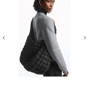 Cos quilted oversized shoulder bag
